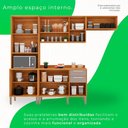 Ver imagem 3 de Cozinha Compacta 4 Peças 10 Portas 2 Gavetas Paris Sallêto Móveis