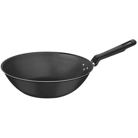 Panela Wok Tramontina 28cm Antiaderente Loreto Grafite