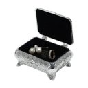 Ver imagem 2 de Porta Joias de Zamac 10,5cmx8cmx5,2cm Rojemac