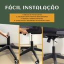 Ver imagem 2 de Pistão Coluna a Gás Universal C3 120mm 150kg p/Cadeira Gamer