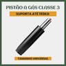 Pistão Coluna a Gás Universal C3 120mm 150kg P/cadeira Gamer - 3