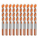 Ver imagem 1 de Kit 10 Broca de Torção Triangular Multifuncional 6mm Pronta Entrega