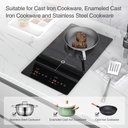 Ver imagem 7 de Vbgk Cooktop de Indução 2300w com 2 Queimadores e Controle Touch (preto)