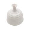 Vaso Ornamental de Cerâmica Cream 16,4cmx16,4cmx20,2cm Rojemac - 2