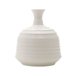 Vaso Ornamental de Cerâmica Cream 16,4cmx16,4cmx20,2cm Rojemac - 4