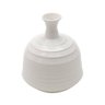Vaso Ornamental de Cerâmica Cream 16,4cmx16,4cmx20,2cm Rojemac - 1