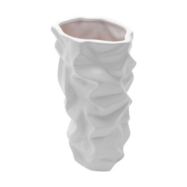 Vaso Ornamental de Cerâmica Waves 25,4cm Rojemac - 4