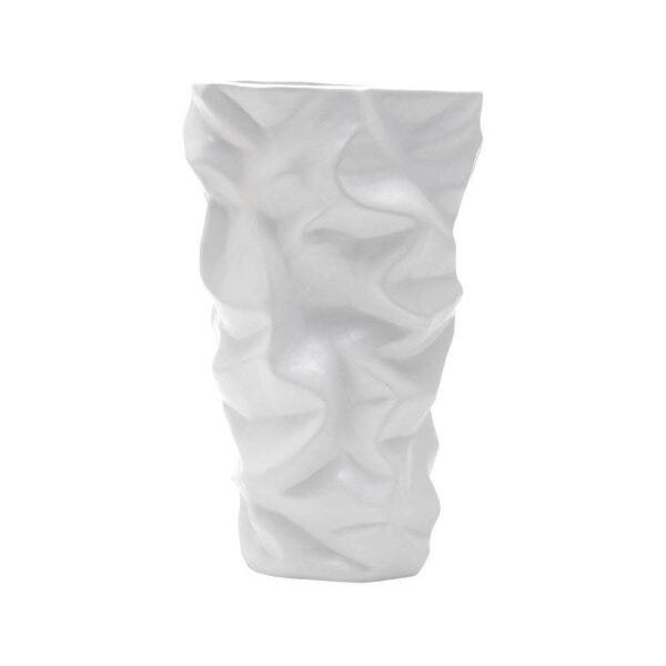 Vaso Ornamental de Cerâmica Waves 25,4cm Rojemac - 1