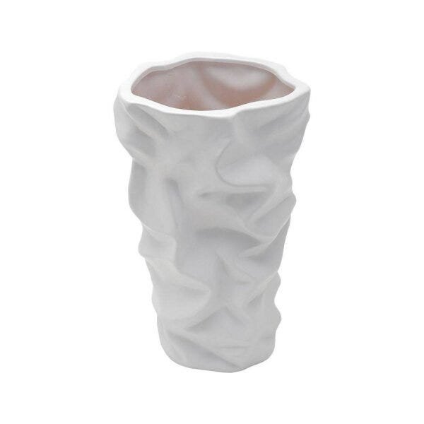 Vaso Ornamental de Cerâmica Waves 25,4cm Rojemac - 3