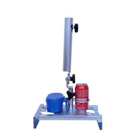 SUPORTE DE Guarda-Sol PARA BANCO DE BARCO REFORÇADO COM PORTA LATA GALVANIZADO