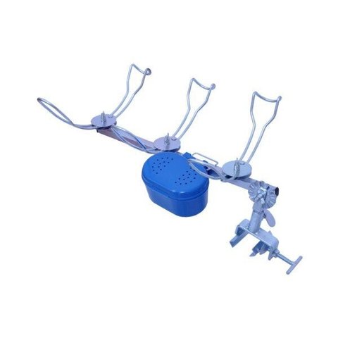 SUPORTE DE VARA PARA BORDA DE BARCO 3 VARAS