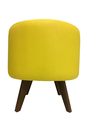 Ver imagem 2 de Puff Pé Palito Redondo Não É Segredo Courvin Amarelo 40x45