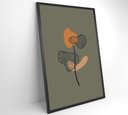 Ver mais imagens de Quadro Abstrato Flores 2 - 80x120 Cm - Tecido Canvas