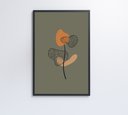 Ver imagem 6 de Quadro Abstrato Flores 2 - 80x120 Cm - Tecido Canvas