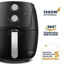 Ver imagem 5 de Air Fryer Fritadeira sem Óleo Bfr37 1500w Britânia 4,2l com Cesto Antiaderente 127v