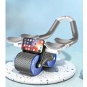 Ver imagem 2 de Rolo Abdominal Roda Exercicio Braço Ombro Prancha Abdomen Academia Fortalecimento Musculaçao Treino