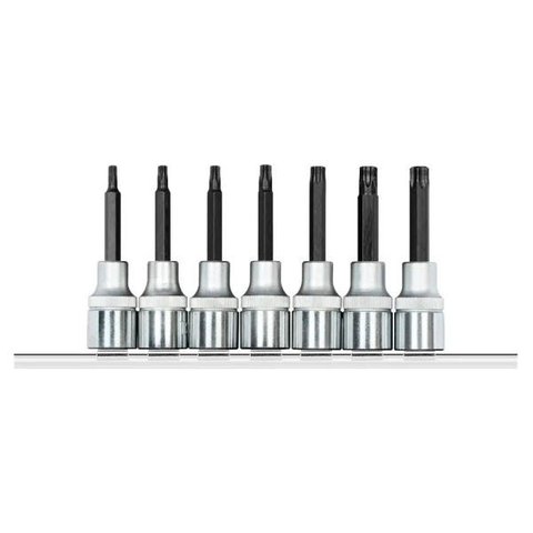 Jogo de Soquete Torx Longo 1/2" Gedore Red 7 Peças 3300046 3300046