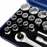 Jogo de Soquete e Acessórios 1/2" - 10 a 32mm, 3/8" a 1.1/4" Gedore 23 peças D19PMZ 015559 - 2