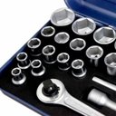 Ver imagem 2 de Jogo de Soquete e Acessórios 1/2" - 10 a 32mm, 3/8" a 1.1/4" Gedore 23 peças D19PMZ 015559