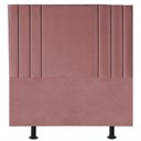 Ver imagem 1 de Cabeceira Cama Box Solteiro Estofada Grécia 90cm Suede:rosê