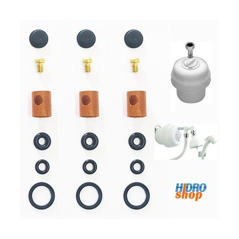 Jogo Fixação Vedação Isolação Resistência Cardal Individual e Duchas - PR1000