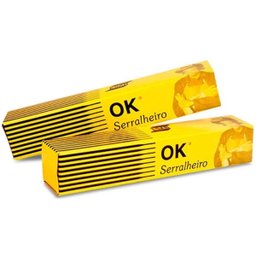 Eletrodo Ok Serralheiro 2,5mm Esab 10Kg E6013 0301673 - 1 Eletrodo Ok Serralheiro 2,5mm Esab 10Kg E6013 0301673 - 1