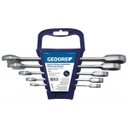 Ver imagem 1 de Jogo de Chave Combinada com Catraca 8 a 19mm Gedore 12 Peças 031370