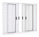 Ver imagem 1 de Veneziana de Alumínio Branco 1,00 (a) X 1,20 (l) sem Grade 6fls. Linha Modular