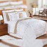 Kit Edredom Branco Completo 15 Peças Percal 100% Algodão + Jogo de Cama King - 4