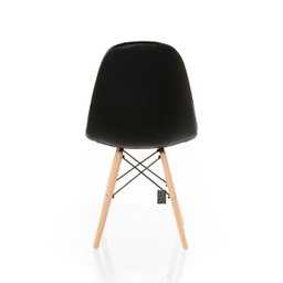 Kit 2 Cadeiras Eames Botonê Estofada - Preta - Kza Bela - 4