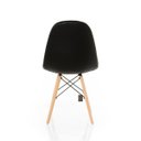 Ver imagem 4 de Kit 2 Cadeiras Eames Botonê Estofada - Preta - Kza Bela