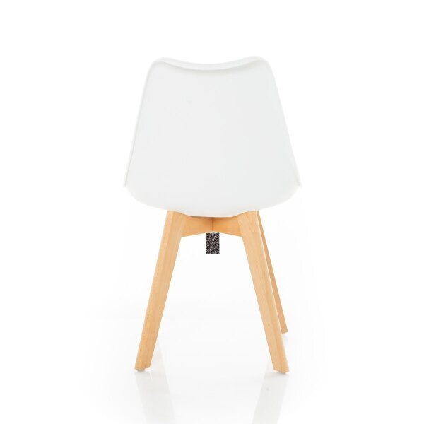 Kit 2 Cadeiras Eames Leda Estofada - Branca - Kza Bela - 4