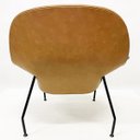 Ver imagem 6 de Poltrona Decorativa Womb Chair cor Caramelo Pés Pretos