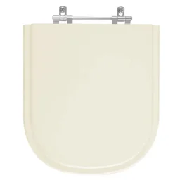 Tampa de Vaso Poliéster Vogue Plus Creme para Bacia Sanitária Deca - 1 Tampa de Vaso Poliéster Vogue Plus Creme para Bacia Sanitária Deca - 1
