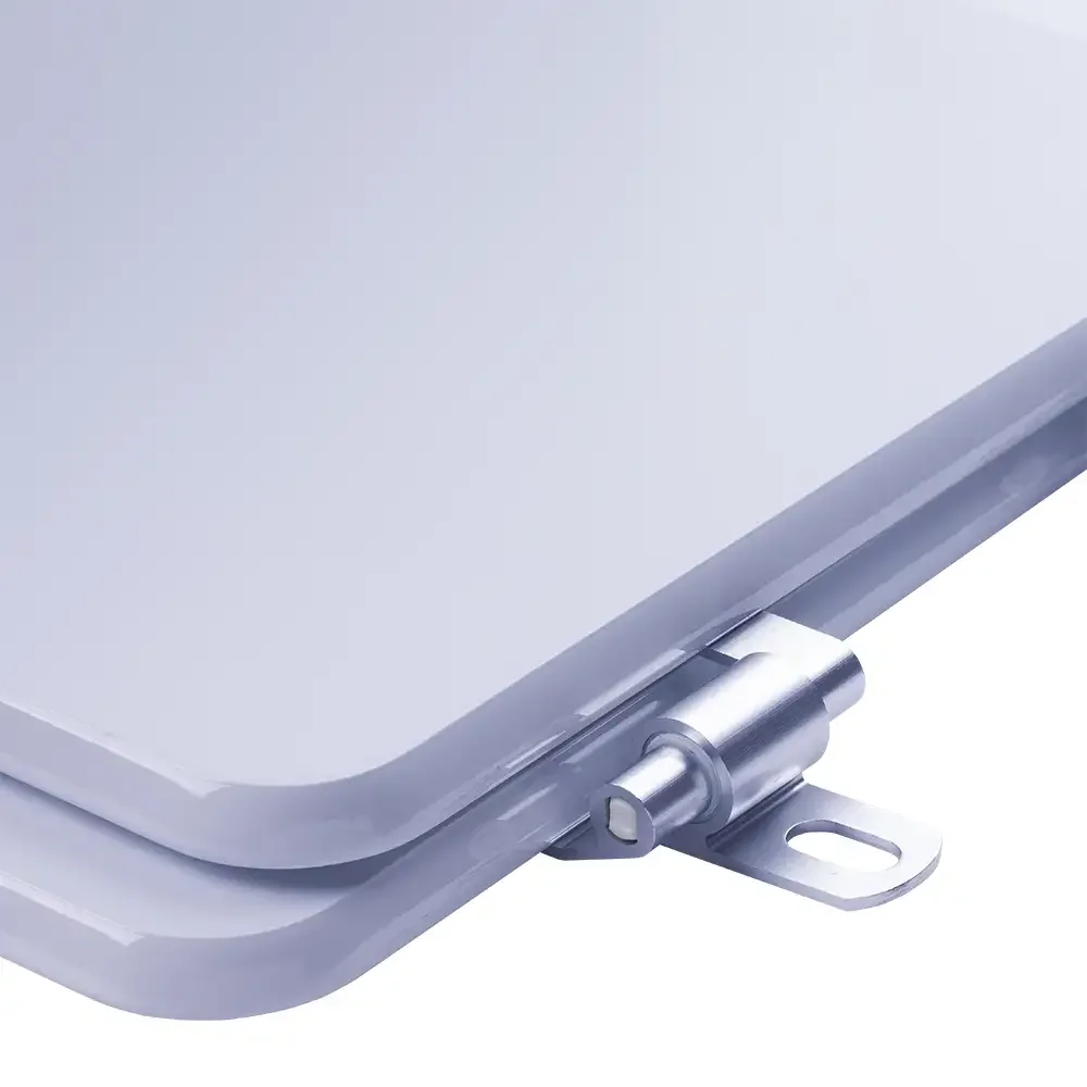 Assento Sanitário Fechamento Lento Convencional Oval Branco para Louça Fiori - 3