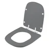 Assento Sanitário Ibiza Ambar (Cinza Escuro) Para Louça Incepa Laufen - 2