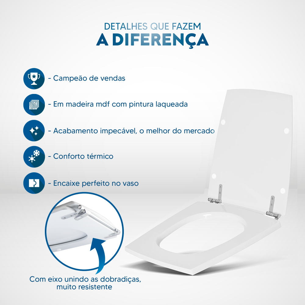Assento Sanitário Nuage Bone para Louça Incepa Laufen - 3