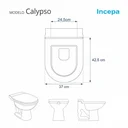 Ver imagem 3 de Assento Sanitário Calypso Coral Para Louça Incepa Laufen