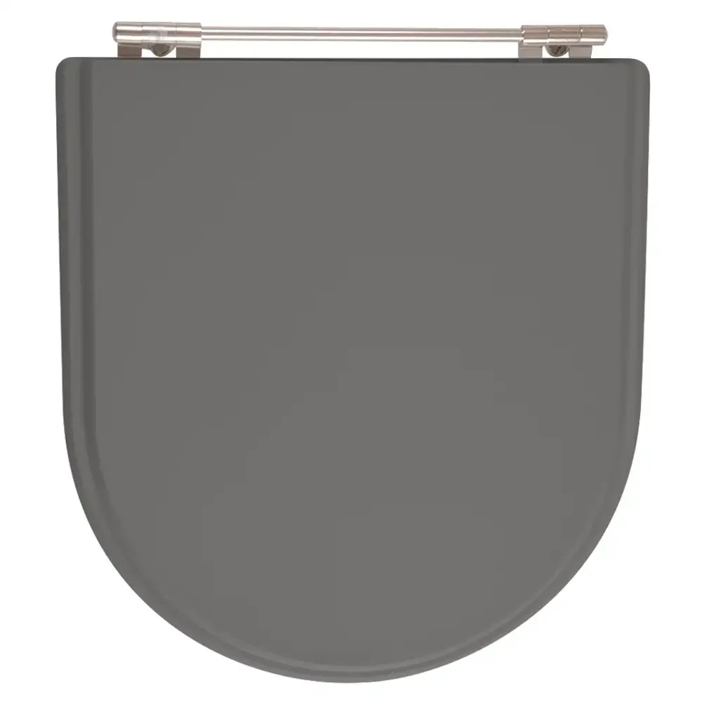 Assento Sanitário Calypso Cinza Ambar (Cinza Escuro) para Vaso Incepa - 1