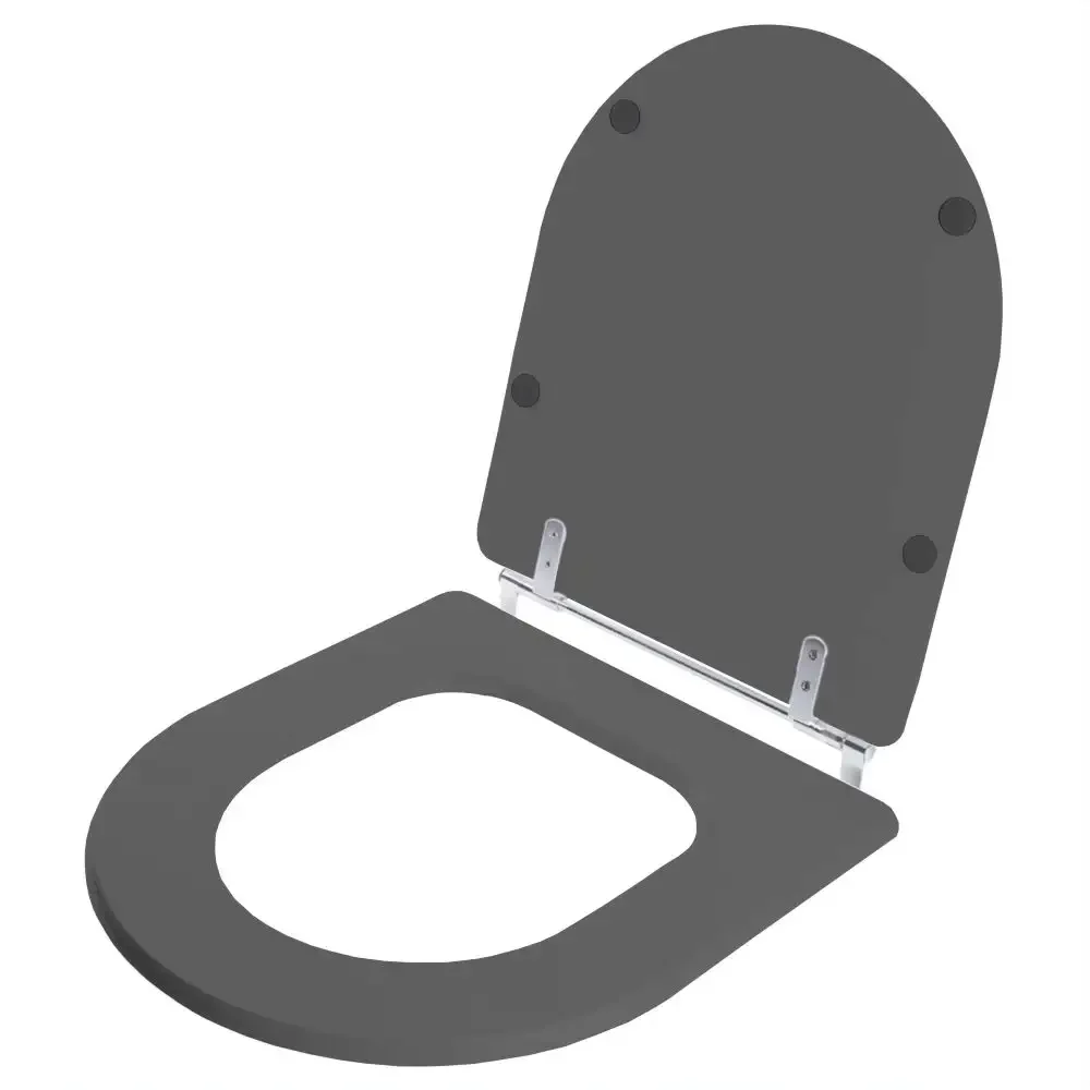 Assento Sanitário Calypso Cinza Ambar (Cinza Escuro) para Vaso Incepa - 2