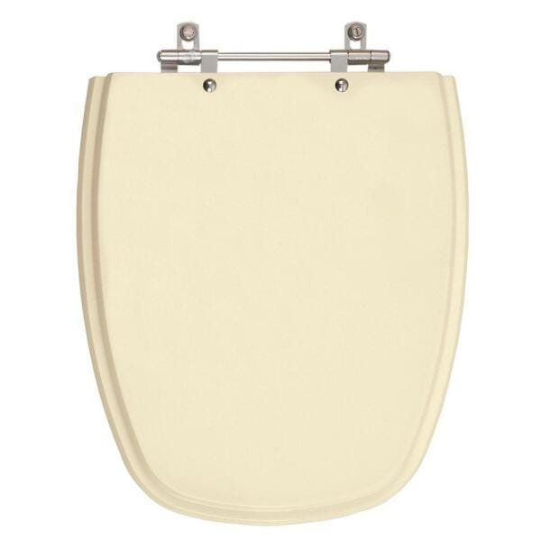 Assento Sanitário Monte Carlo Amendoa para vaso Deca - 1