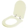 Tampa de Vaso Sanitário com Amortecedor Belle Epoque Creme para Bacia Deca - 1