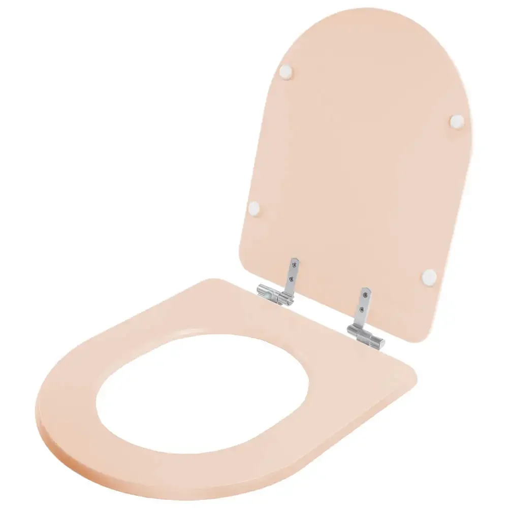 Tampa de Vaso Sanitário com Amortecedor Carrara Rosa Floral para bacia Deca - 2
