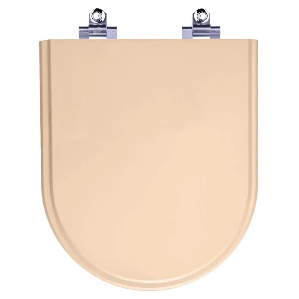Tampa de Vaso Sanitário com Amortecedor Carrara Rosa Floral para bacia Deca - 1