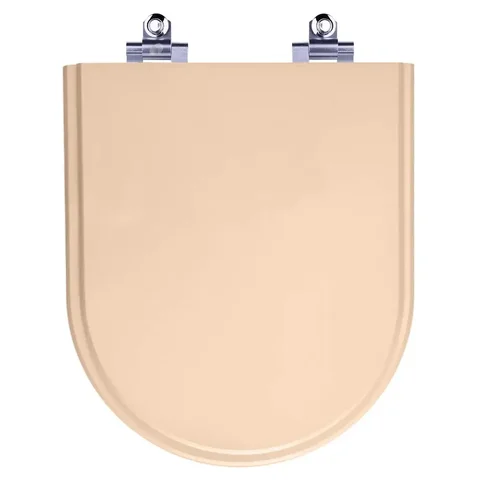 Tampa de Vaso Sanitário com Amortecedor Carrara Rosa Floral para bacia Deca