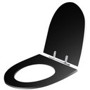 Ver imagem 2 de Assento Sanitário Studio Preto para vaso Incepa