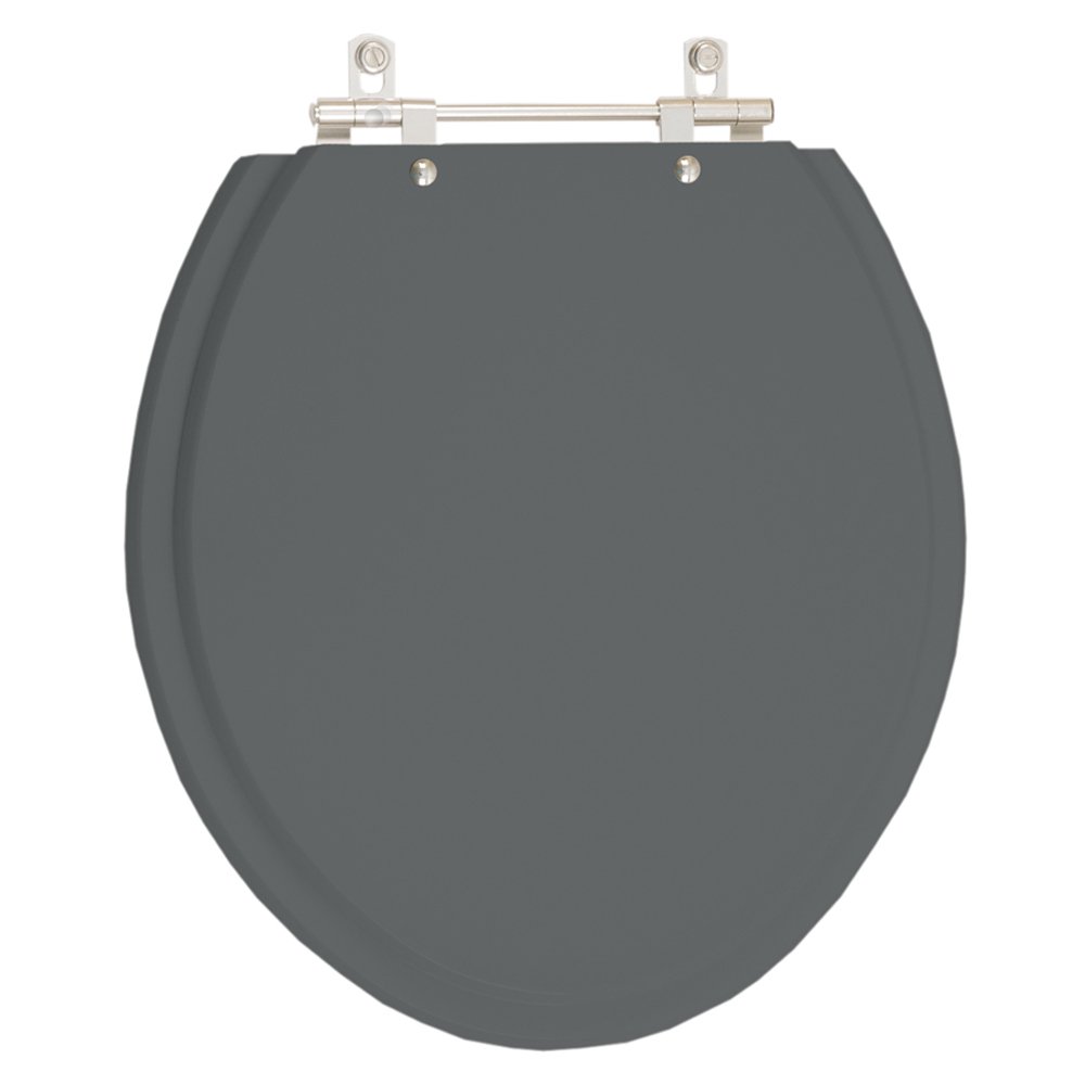 Assento Sanitário Convencional Oval Cinza Quartzo para vaso Ideal Standard - 1