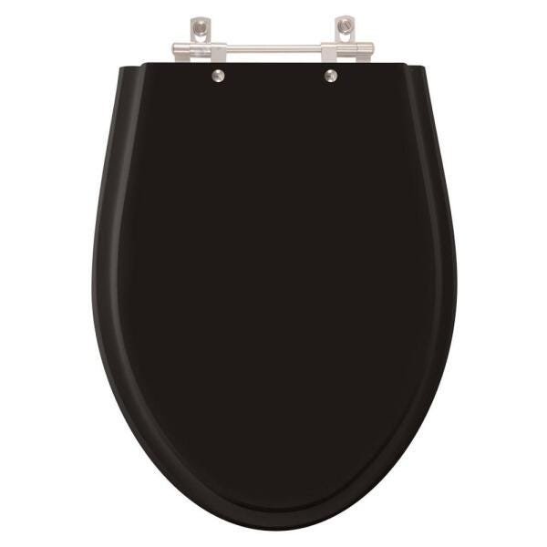 Assento Sanitário Absolute Preto para vaso Ideal Standard - 1