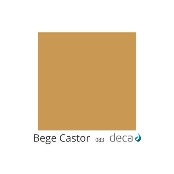 Assento Sanitário Carrara Bege Castor Para Bacia Deca - 3