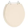 Assento Sanitário Convencional Oval Visone (pessego) para vaso Ideal Standard - 1